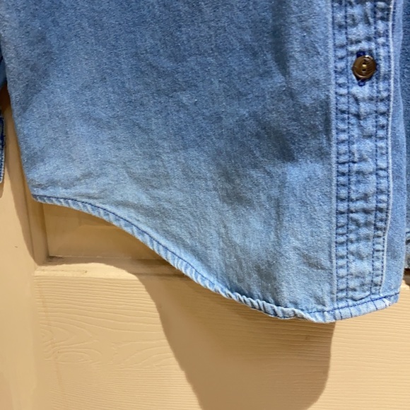 Karen Scott blouse Leopard print Collar size S - Picture 5 of 6